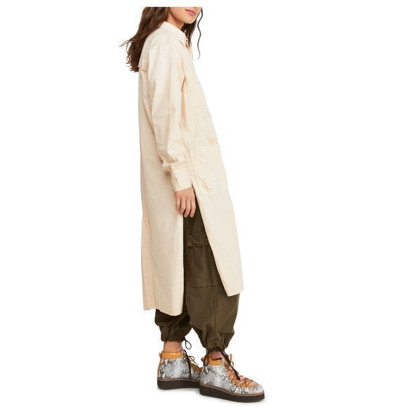 Free People Fearless Longline Shirt & Dress. - Picture 3 of 15